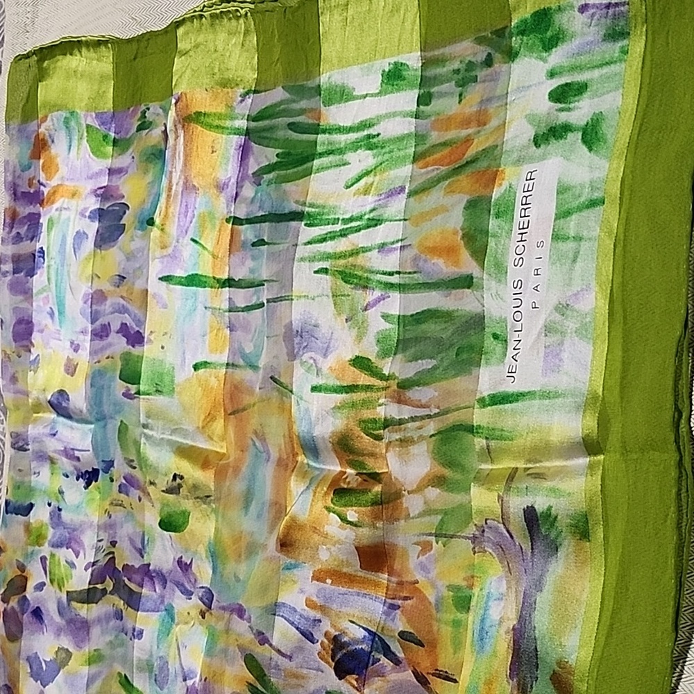#4 JEAN-LOUIS SCHERRER PARIS Vintage SCARF